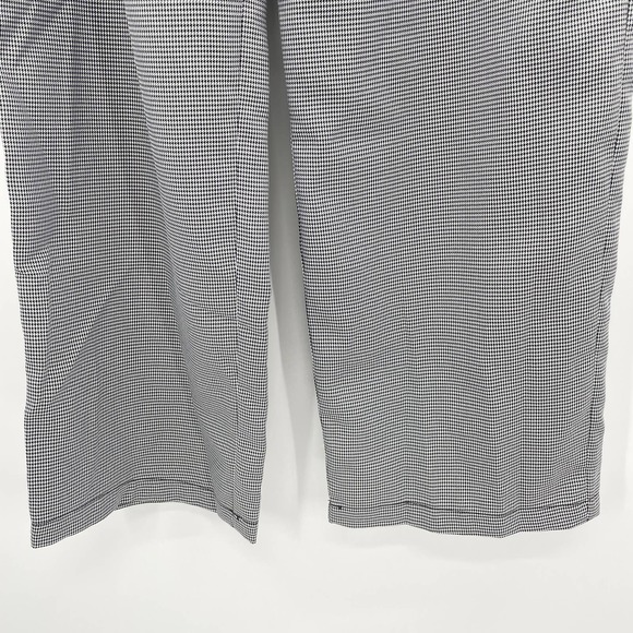 4th & Reckless Women Houndstooth Pattern Trouser Pants - Picture 2 of 9